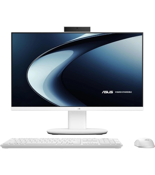 Моноблок Asus VM640KA-WPC0090 23.8' Full HD Ryzen AI 7 350 (2) 32Gb SSD1Tb RGr без ОС GbitEth WiFi BT клавиатура мышь Cam белый 1920x1080