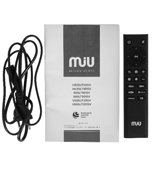Телевизор MIU 32' H32SLT101SV черный DLED HD 60Hz Smart TV
