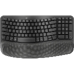 Клавиатура Logitech Wave Keys беспроводная, Bluetooth, радиоканал, серый, фото6
