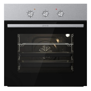 Встраиваемый духовой шкаф электрический Gorenje BO6727E03NX, черный/серебристый