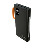 Портативный аккумулятор MORE CHOICE (4620202550538) PB22-10 с кабелем 2USB 2.1A - 10000mA черный, фото5