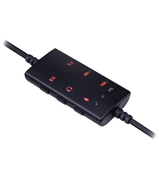 Гарнитура Redragon Aurora чёрный, проводная, USB