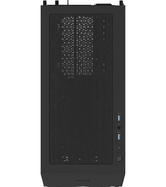 Компьютерный корпус Gigabyte C102B Gb-C102G, без БП MicroATX 5x120мм 4x140мм 2xUSB 3.0 audio bott PSU, черный