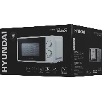 Микроволновая печь Hyundai HYM-M2097 белый, 20 л, 700 Вт, переключатели - поворотный механизм, фото4