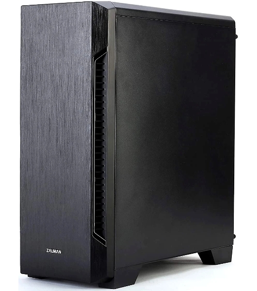 Компьютерный корпус MidiTower Zalman S3 TEMPERED GLASS WINDOW black