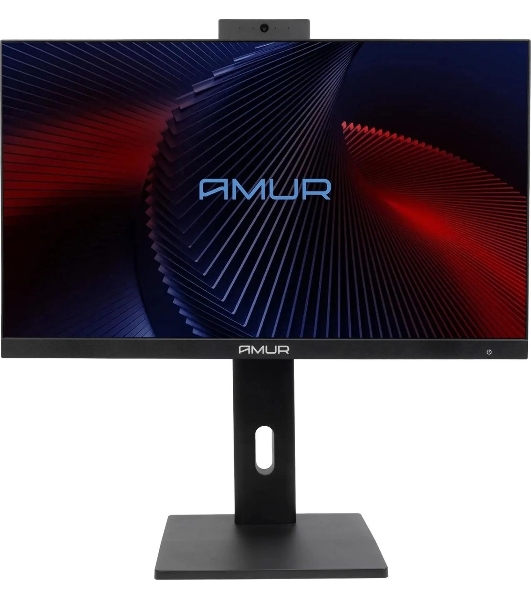 Моноблок Amur Тигр H6I12 23.8' Full HD i5 12400 (2.5) 8Gb SSD 256Gb UHDG 730 FreeDOS GbitEth WiFi BT 120W Cam черный 1920x1080