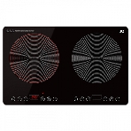 Плита настольная электрическая BQ HP105W черный, 3.5 кВт, индукция, конфорки - 2, стеклокерамика, сенсор, фото3
