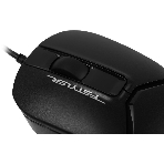 Мышь проводная A4Tech Fstyler FM12S черный, 1200 dpi, USB, кнопки - 3, фото4