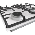 Газовая варочная панель Gorenje GT642SYW, 4 конфорки, закаленное стекло, белый, фото2