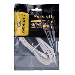 Кабель USB2.0 Cablexpert CC-USB2-CMCM-100-1.8M-W, Type-C/Type-C, 5A, 100Вт, PD/QC3.0, медь, 1.8м, белый, пакет, фото3