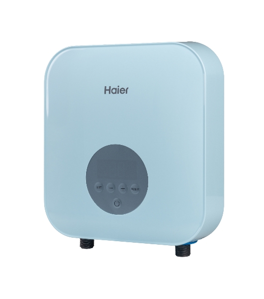 Водонагреватель электрический проточный Haier FLEXI-EI6 голубой, 3,4 л/мин, 6 кВт