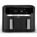 Аэрогриль Tefal Dual Easy Fry Flex EY9228E0 черный, 2700 Вт, 9 л, сенсор, 6 программ, фото7