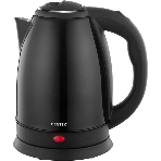 Электрочайник Centek CT-1068 черный, 2.0 л, 2000 Вт, скрытый нагревательный элемент, фото 1