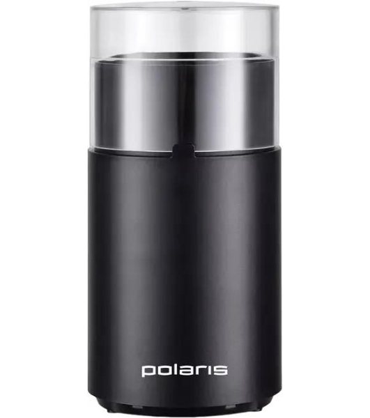 Кофемолка Polaris PCG 2015 200Вт сист.помол.:ротац.нож вместим.:50гр черный