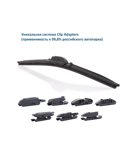 Щетка стеклоочистителя GOODYEAR GY000438 PREMIUM 18''/45 см бескаркасная