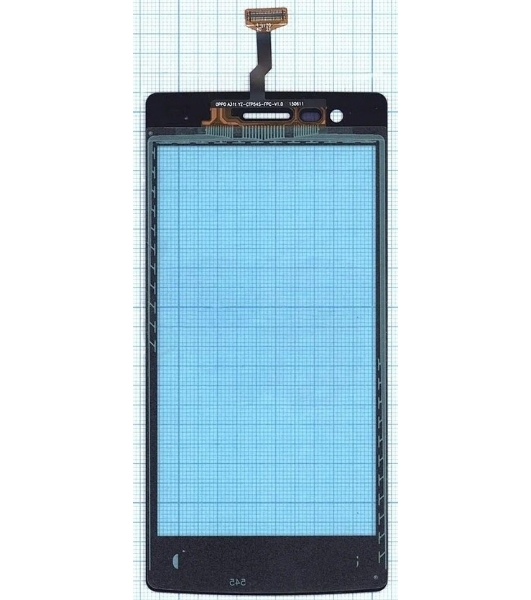 Сенсорное стекло (тачскрин) для OPPO Neo 5 (2015), черное