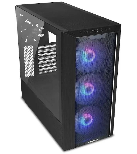 Компьютерный корпус Lian-Li Lancool III RGB черный без БП ATX 10x120мм 3x140мм 2xUSB 3.0 audio bott PSU