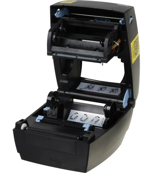 Термопринтер Mertech MPRINT TLP100 TERRA NOVA (для печ.накл.) стационарный черный