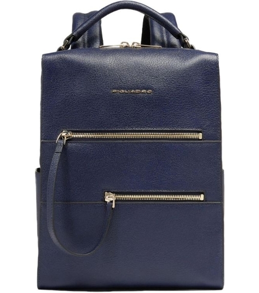 Рюкзак женский Piquadro Patricia CA6772W140/BLU темно-синий кожа