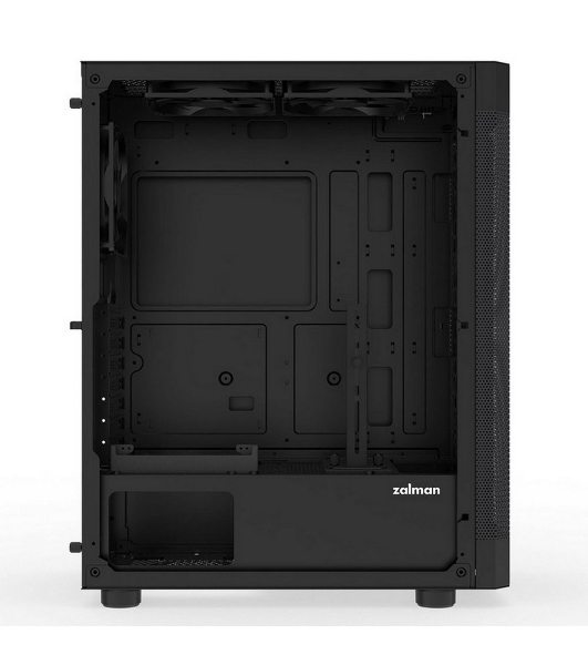 Компьютерный корпус MidiTower Zalman I4 черный (ATX, MESH, 2x3.5', 2x2.5', 1xUSB 2.0, 2xUSB 3.0, 6x120мм) (Zalman I4)