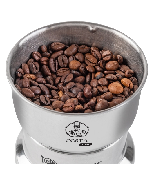Кофемолка Endever Costa-1064 150 Вт, 25000 об/мин, 120 гр, стальной