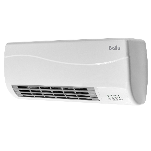 Тепловентилятор Ballu BFH/W-102W, белый, 2000 Вт, 25 м2, таймер