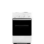 Плита электрическая Flama CE 3201 W белый, конфорок 2 шт, духовка 30 л, 50 см x 85 см x 36 см, фото5
