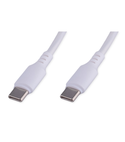 Кабель USB2.0 Cablexpert CC-USB2-CMCM-100-1.8M-W, Type-C/Type-C, 5A, 100Вт, PD/QC3.0, медь, 1.8м, белый, пакет
