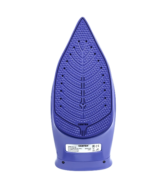 Утюг Centek CT-3300 фиолетовый, 2800 Вт, 60 г/мин, 190 г/мин, 600 мл