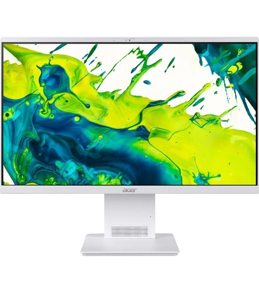 Моноблок Acer Aspire S24B-GLNL 23.8' Full HD Core Ultra 5 226V (2.1) 16Gb SSD512Gb Arc graphics Eshell GbitEth WiFi BT 90W клавиатура мышь Cam белый 1920x1080