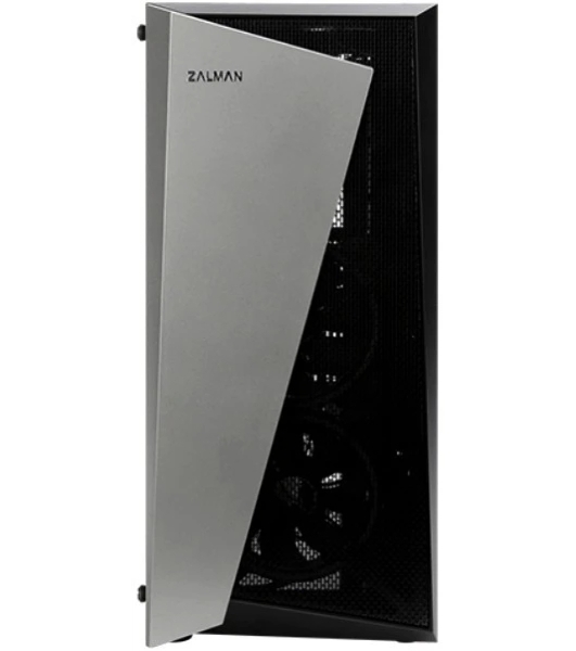 Компьютерный корпус ZALMAN S4 Plus, ATX, черный, WINDOW, 1x5.25', 4x3.5', 1x2.5', 2xUSB 2.0, 1xUSB 3.0, FRONT 2x120мм, REAR 1x120мм