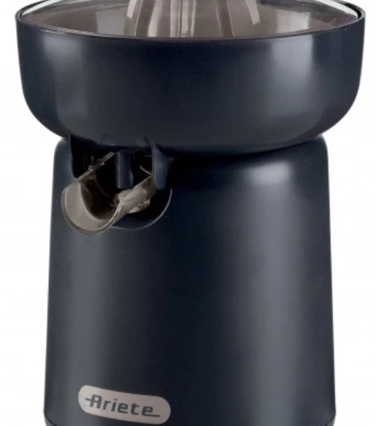 Соковыжималка Ariete 00C041700AR0 темно-серый/чёрный, цитрусовая, 40 Вт, 500 мл, механическое