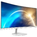 Монитор 34' MSI Pro MP341CQW VA 3440x1440, 100 Гц, 1 мс, 21:9, 300 кд/м2, 2xHDMI, 1xDP, изогнутый, белый, фото5
