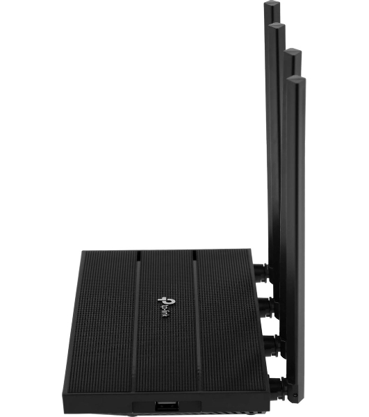 Роутер беспроводной TP-Link Archer C6U AC1200 10/100/1000BASE-TX/4G ready черный