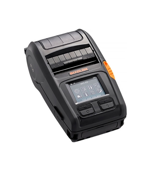 Принтер этикеток мобильный Bixolon XM7-20WDaK, 203 dpi, 152 мм/сек, RS232 (COM, Serial), USB, Wi-Fi, черный