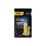 Домкрат бутылочный гидравлический Deli DQ71012 макс.грузоподъемность 12 т, фото4