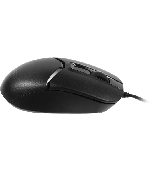 Мышь проводная A4Tech Fstyler FM12S черный, 1200 dpi, USB, кнопки - 3