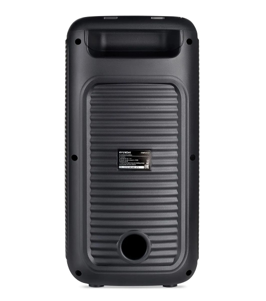 Минисистема Hyundai H-MC1231 черный 40Вт FM USB BT micro SD