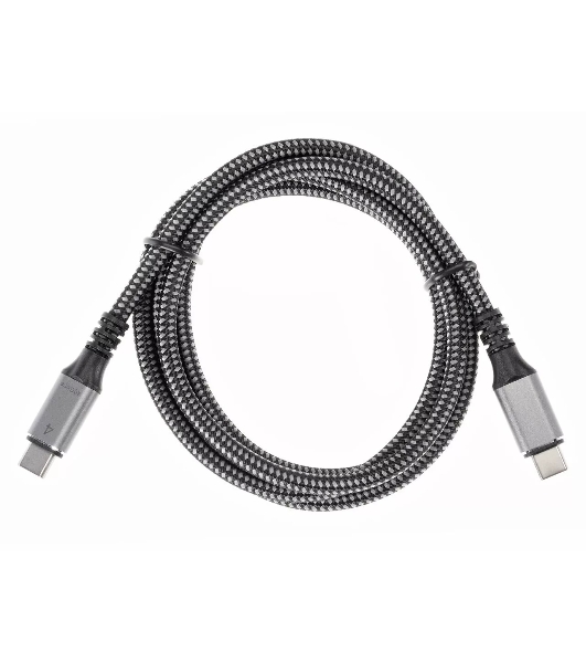 Кабель Thunderbolt4/USB4 Type-C, 5K@60Hz, 40Gbps, PD 100W, 5A, VCOM, 1.2м CU540M-1.2M