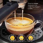 Кофеварка рожковая BQ CM9002 черный, исп. кофе - молотый, 1.4 л, 1450 Вт, 19 бар, фото8
