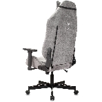 Кресло Бюрократ Knight N1 Fabric серый, ткань, 120 кг, механизм качания, фото13