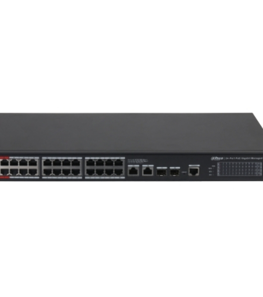 Коммутатор Dahua DH-S4228-24GT-360, 24×1 Гбит/с + 2×1 Гбит/с + 2×1 Гбит/с SFP, управляемый