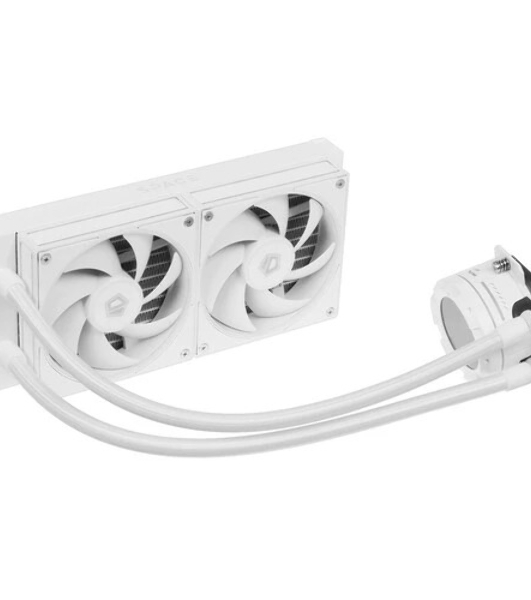 Система жидкостного охлаждения ID-Cooling SL240 белый 120мм алюминий+медь 2000rpm 30db 4-pin 300W