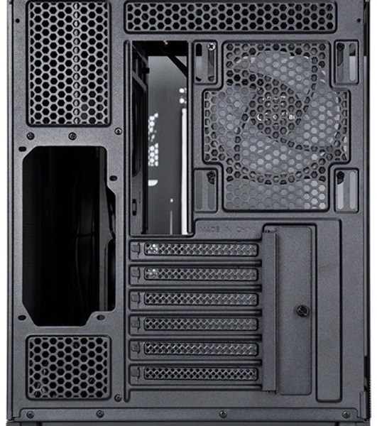 Компьютерный корпус Chieftec Visio черный без БП ATX 2x80мм 4x120мм 2x140мм 1xUSB 2.0 2xUSB 3.0 audio bott PSU