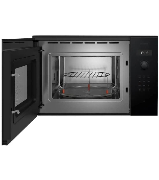 Микроволновая печь встраиваемая Bosch BEL454MB1F 6 Series, 900Вт,LED-display,AutoPilot 8, 25 л, гриль, черный, 382x594x388 мм