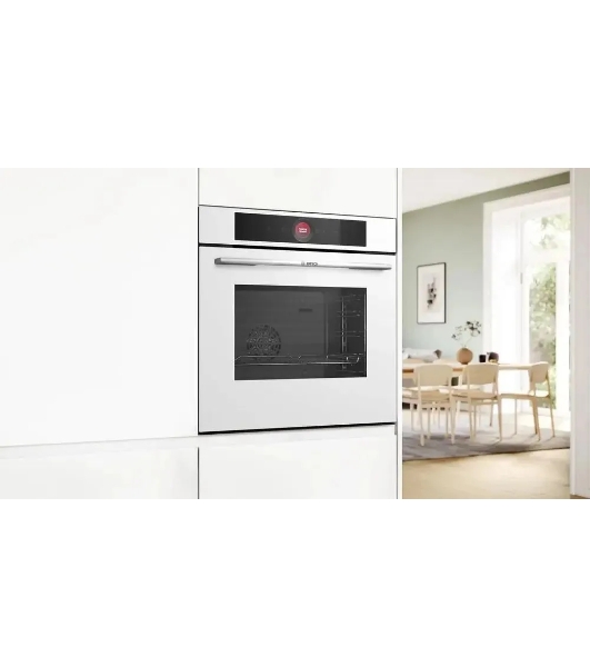 Встраиваемый духовой шкаф электрический Bosch Serie 8 HBG7341W1 белый