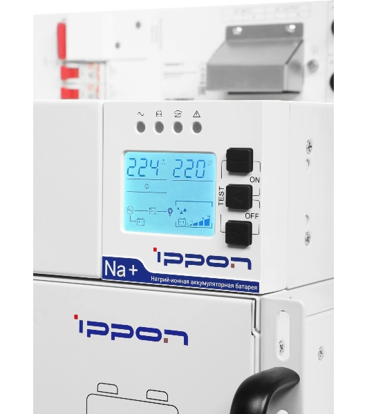 Источник бесперебойного питания Ippon Na+ RTA 6K 6000Вт 6000ВА белый
