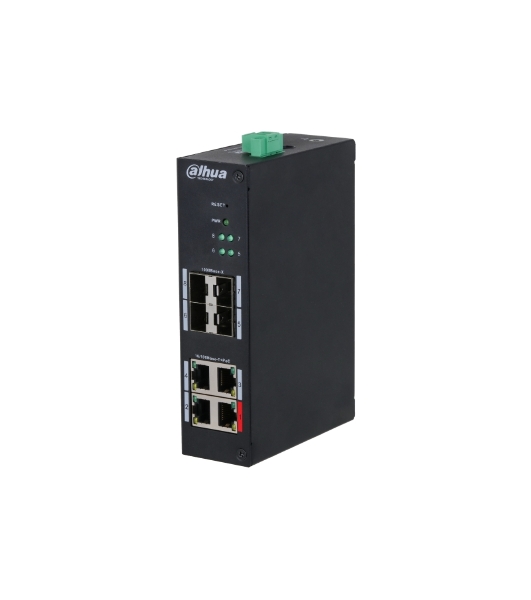 Коммутатор Dahua DH-HS4408-4ET-96, 4×100 Мбит/с + 4×1 Гбит/с SFP, управляемый