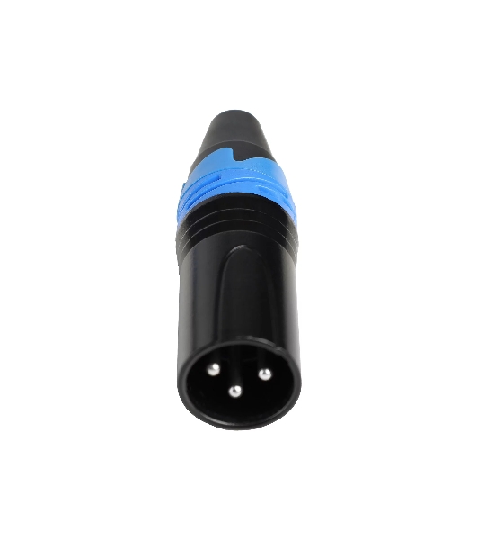 Комплект кабельных разъемов Wize WXLR-3PM-5 XLR 3 pin, (вилка), 5 шт. в комплекте