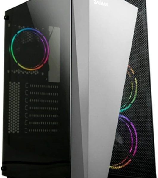 Компьютерный корпус ZALMAN S4 Plus, ATX, черный, WINDOW, 1x5.25', 4x3.5', 1x2.5', 2xUSB 2.0, 1xUSB 3.0, FRONT 2x120мм, REAR 1x120мм